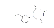 6-甲氧基吡啶-2-硼酸甲基亚氨基二乙酸酯 cas：1227700-45-9