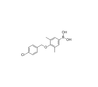 4-(4'-氯苄氧基)-3,5-二甲基苯基硼酸 cas:849062-38-0