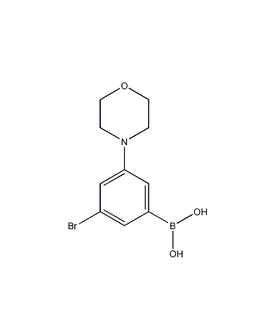 3-溴-5-吗啉苯硼酸 cas：1256355-10-8