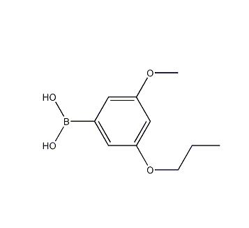 3-甲氧基-5-丙氧基苯硼酸 cas：1256355-14-2