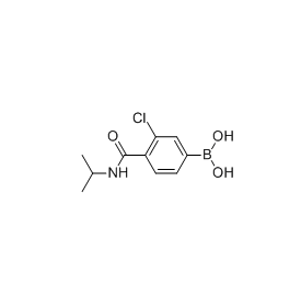 3-氯-4-(N-异丙基氨甲酰基)苯基硼酸 cas：850589-41-2