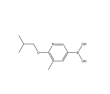 6-异丁氧基-5-甲基吡啶-3-硼酸 cas：1256355-19-7