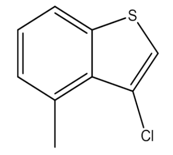 3-氯-4-甲基苯并噻吩，cas130219-79-3