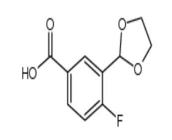 3-(1,3-二氧杂烷-2-基)-4-氟苯甲酸，cas852180-94-0