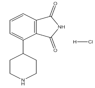 4-(Piperidin-4-yl)isoindoline-1,3-dione hydr°Chloride，cas 50534-34-4