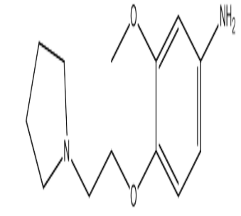 3-甲氧基-4-(2-(吡咯烷-1-基)乙氧基)苯胺,cas394248-90-9