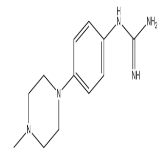 1-(4-(4-Methylpiperazin-1-yl)phenyl)guidine，cas219132-76-0