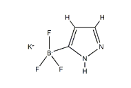 1H-吡唑-3-三氟硼酸钾 cas：1013640-87-3