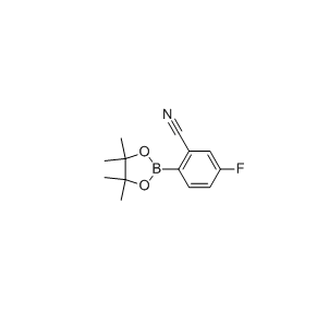 2-氰基-4-氟苯硼酸频哪醇酯 cas：461451-63-8