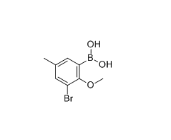 3-溴-2-甲氧基-5-甲基苯硼酸 cas：870717-99-0