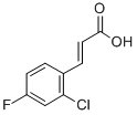 2-氯-4-氟肉桂酸,cas:133220-86-7