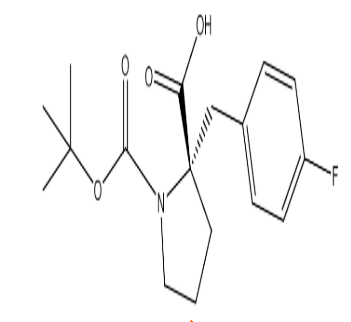 (S)-N-Boc-1-(4-氟苄基)-DL-脯氨酸,cas706806-65-7