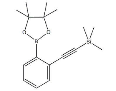 2-[(三甲硅烷基)乙炔基]苯基硼酸频那醇酯 cas：1218790-52-3