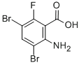 2-氨基-3,5-二溴-6-氟苯甲酸,cas:175135-10-1
