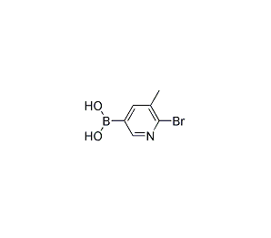 2-溴-3-甲基吡啶-5-硼酸 cas：1003043-34-2