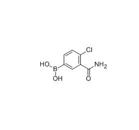 2-氯-5-硼苯甲酰胺 cas：871332-67-1