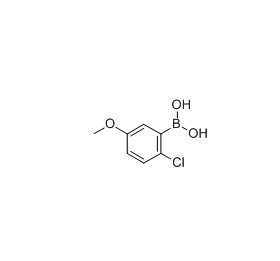 2-氯-5-甲氧基苯硼酸 cas：89694-46-2