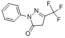 1-苯基-3-三氟甲基-2-吡唑啉-5-酮,cas:321-07-3