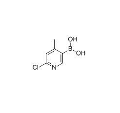 2-氯-4-甲基吡啶-5-硼酸 cas：913836-08-5