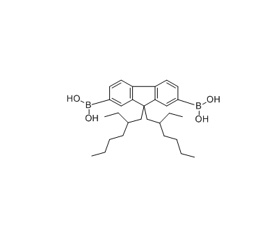 9,9-双(2-乙基己基)-9H-芴-2,7-双(硼酸频哪醇酯) cas：264615-47-6