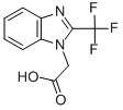 2-三氟甲基苯并咪唑-1-基乙酸,cas:313241-14-4
