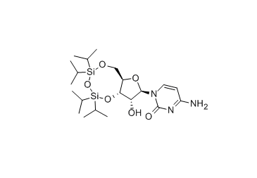 (+)-3',5'-O-(1,1,3,3-四异丙基-1,3-二硅氧烷)胞苷 cas:69304-42-3
