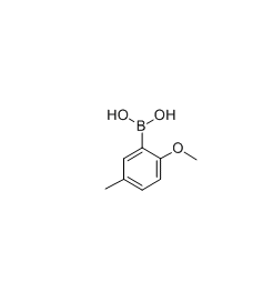 2-甲氧基-5-甲基苯硼酸 cas：127972-00-3