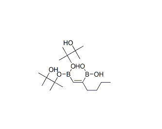 1-庚烯-1,2-二硼酸双(2,3-二甲基-2,3-丁二醇)乙酯 cas：312693-52-0