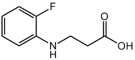 N-(2-氟苯基)-3-氨基丙酸,cas:38470-19-8