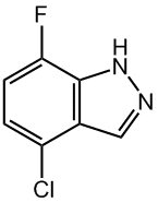 4-Chloro-7-fluoro-1H-indazole,cas:1000341-84-3