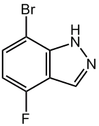 7-bromo-4-fluoro-1H-indazole,cas:1000341-72-9