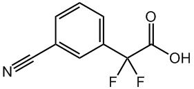 2-(3-氰基苯基)-2,2-二氟乙酸,cas:1249974-01-3