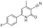 6-(4-FLUOROPHENYL)-1,2-DIHYDRO-4-METHYL-2-OXOPYRIDINE-3-CARBONITRILE,cas:477320-29-9