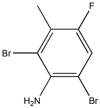 2,6-DiBromo-4-fluoro-3-methyl-phenylamine,cas:1000576-72-6