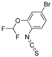 4-Bromo-2-(difluoromethoxy)phenylisothiocyate,cas:1000575-37-0