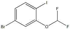 4-Bromo-2-(difluoromethoxy)-1-iodobenzene,cas:1000575-32-5