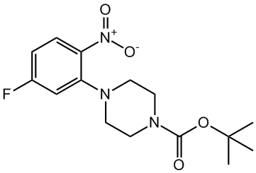 tert-Butyl 4-(5-fluoro-2-nitrophenyl)-piperazine-1-carboxylate,cas:475279-74-4