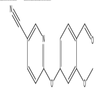 6-(4-甲酰-3-甲氧基苯氧基)氰吡啶，cas676495-33-3