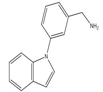 (3-(1H-Indol-1-yl)phenyl)methamine，cas 92083-34-6