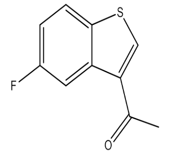 5-氟-3-乙酰基苯并[B]噻吩，cas187658-19-1