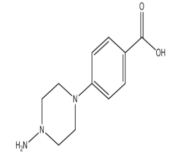 4-(4-氨基哌嗪-1-基)苯甲酸，cas91337-74-5