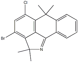 3-溴-5-氯-2,2,6,6-四甲基-2,6-二氢-二苯并[CD,G]吲哚