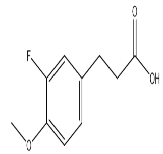 3-氟-4-甲氧基苯丙酸，cas69888-90-0