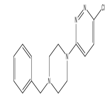 3-(4-苄基哌嗪-1-基)-6-氯哌嗪，cas362661-27-6