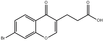 6-溴色酮-3-丙酸,CAS:870703-98-3