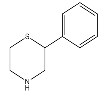 2-苯基巯基吗啉，cas77082-31-6