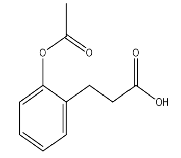 3-(2-乙酰氧基苯基)丙酸，cas17123-74-9