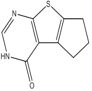 3,5,6,7-四氢-4H-环戊基[b]噻吩[2,3-d]嘧啶-4-酮，cas 14346-25-9