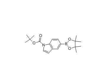 1-Boc-吲哚-5-硼酸频那醇酯 cas:777061-36-6