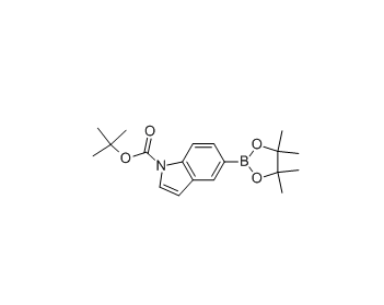 1-Boc-吲哚-5-硼酸频那醇酯 cas：777061-36-6